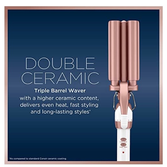 CONAIR Double Ceramic Hair Waver - Picture 3 of 4